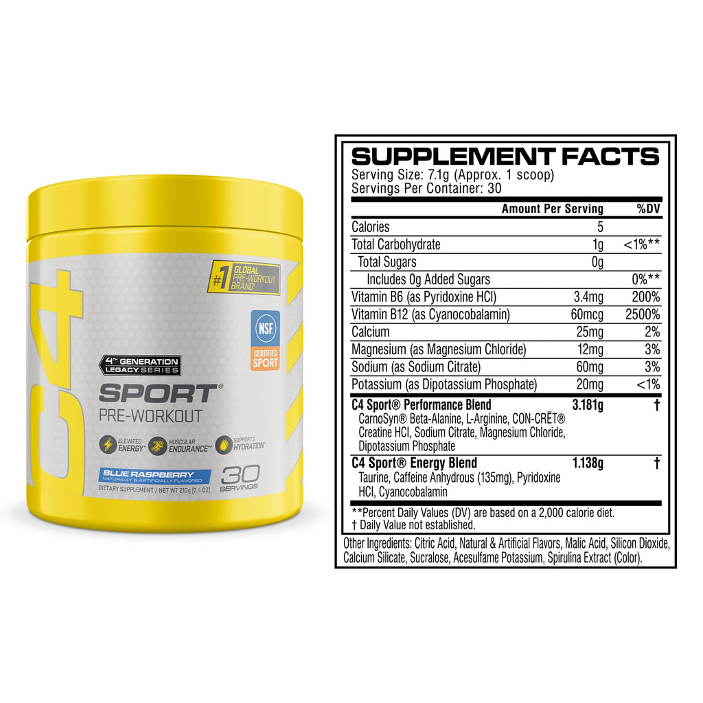 Cellucor C4 Sport Pre Workout Powder