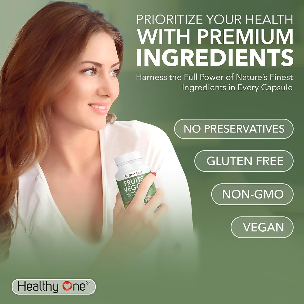 Healthy One Fruits & Veggies 27-in-1 Formula - 120 Capsules - image 7