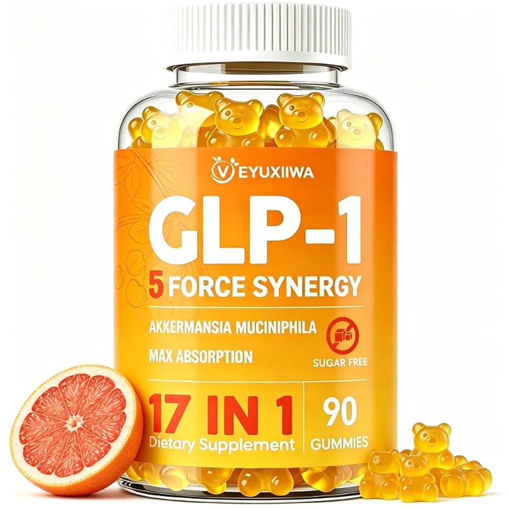 Veyuxiiwa GLP-1 Berberine Gummies with Akkermansia Probiotic - 90 Gummies