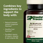 Standard Process Albaplex Kidney & Liver Supplement - 90 Capsules - image 4