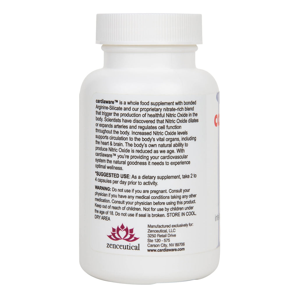 cardiaware Intelligent Nitric Oxide Complexer - 60 Capsules - image 3