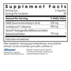 Allergy Research Group Zen Adapt L-Theanine GABA Capsules - 60 Count - image 2