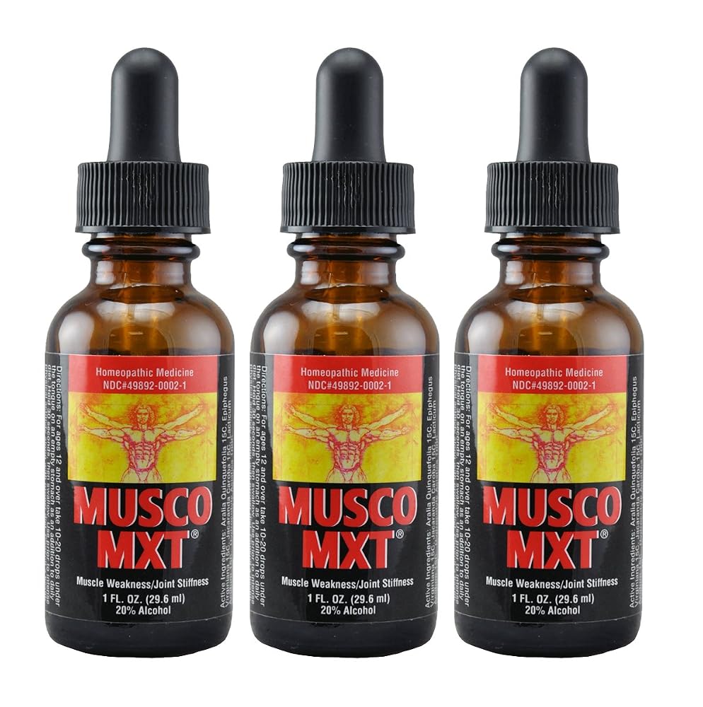 Ezine Distribution Musco-MXT Sports Supplement Drops - 3 Pack