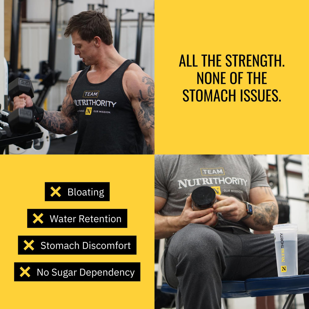 Nutrithority - Creagon, Advanced Creatine Powder Complex (30 Servings)