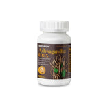 NATURION Ashwagandha Max Organic Powder & Extract - 120 Vegan Capsules