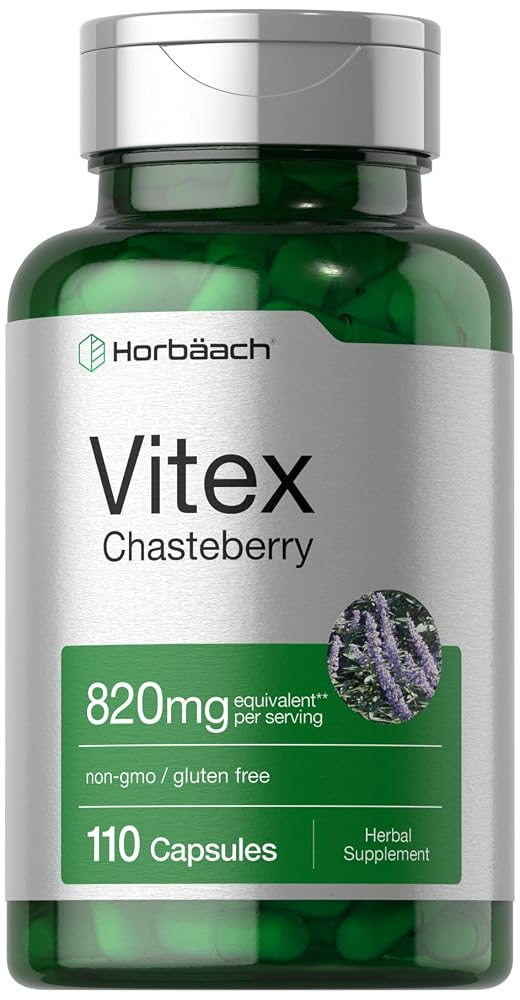 Horbäach Vitex Berry Chasteberry Supplement for Women - 110 Capsules