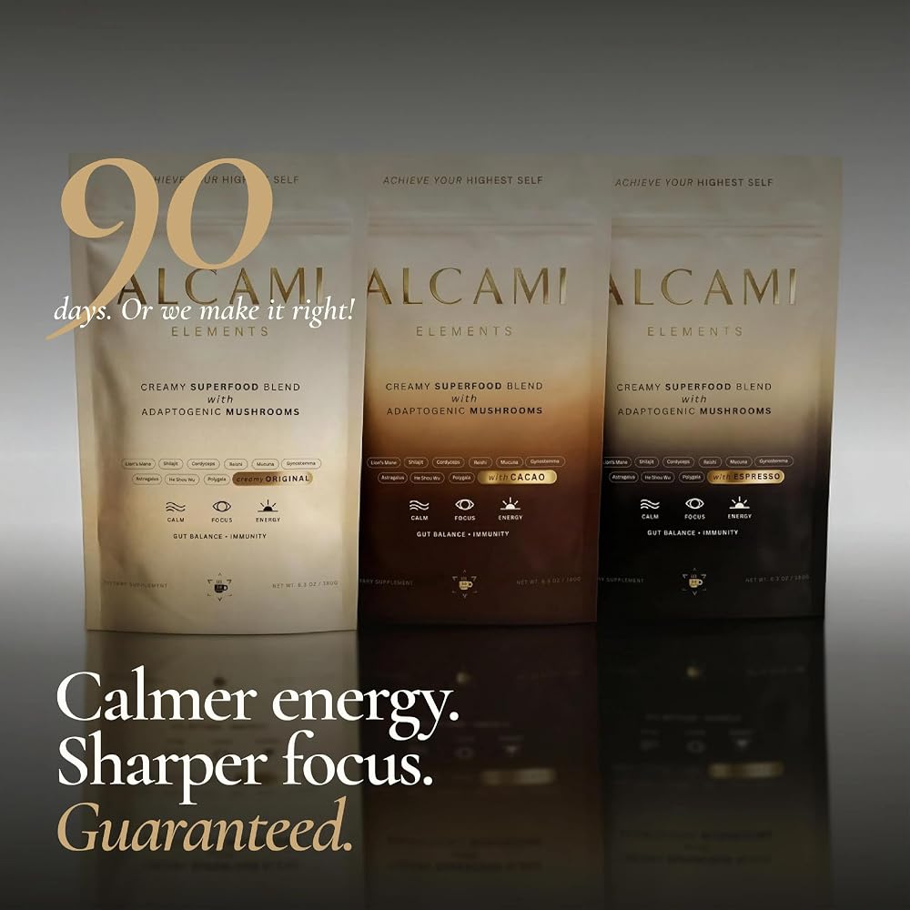 alcami elements Mushroom Coffee 10X Concentrated Extract