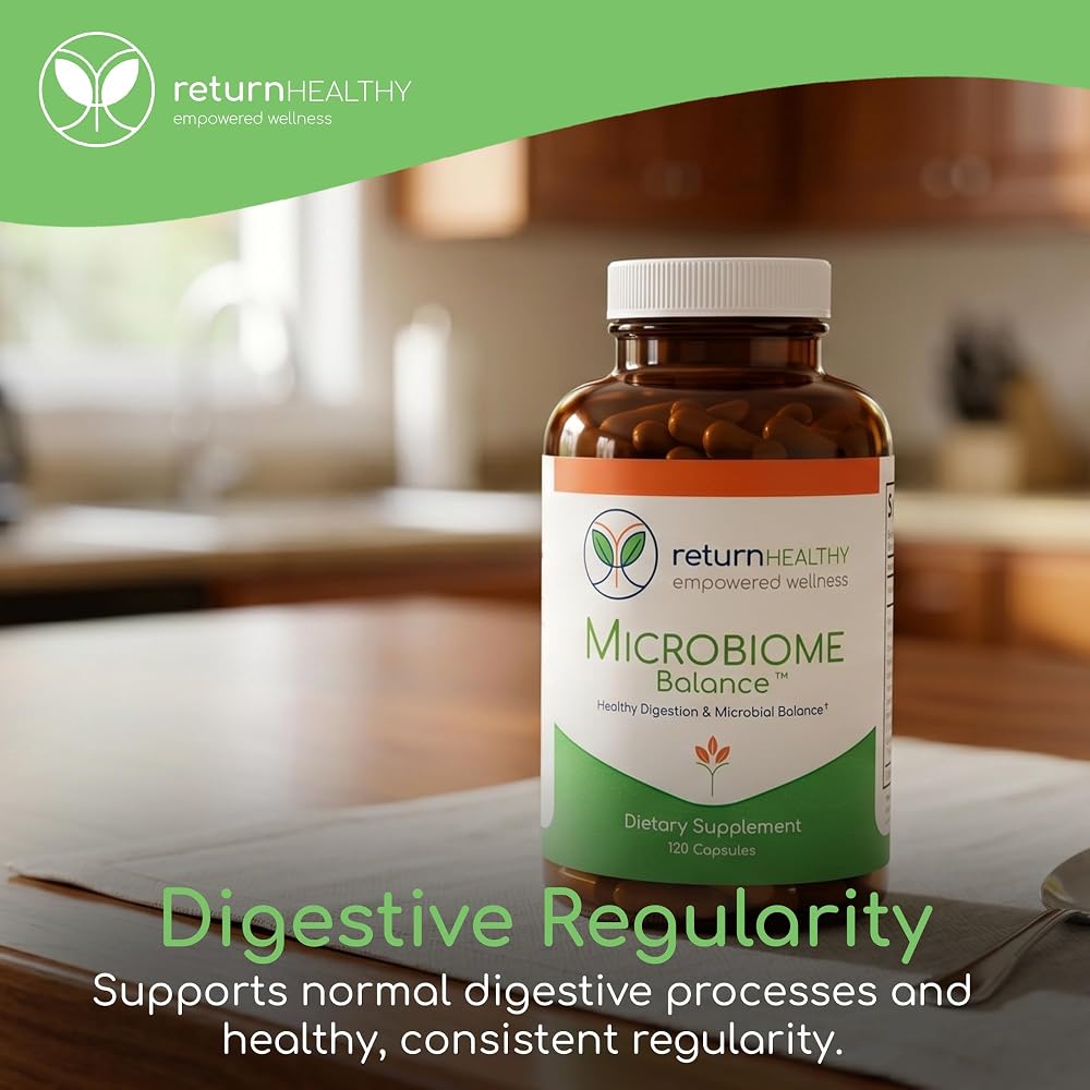 Return Healthy Microbiome Balance 350mg Monolaurin - 120 Capsules - image 6