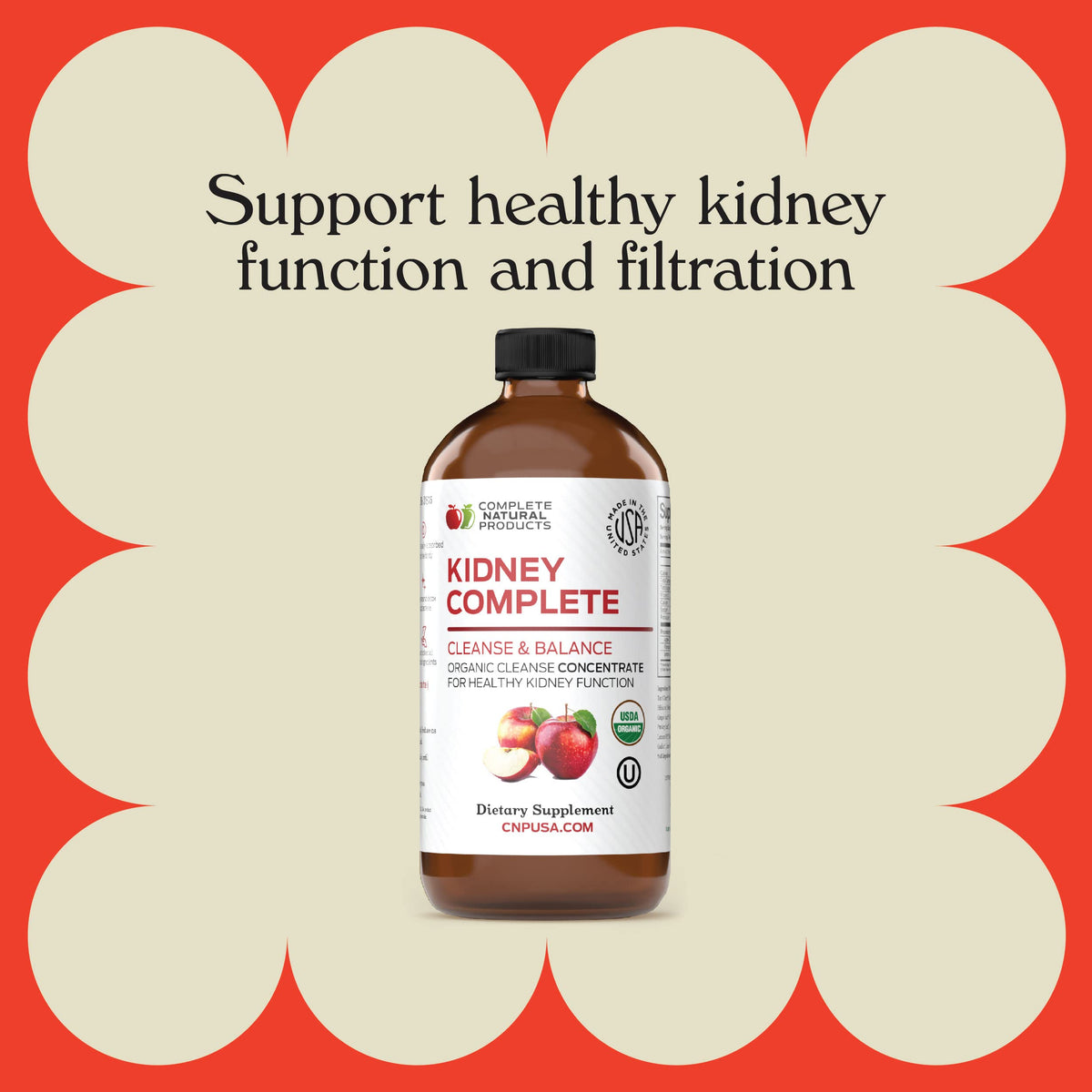 Complete Natural Products Kidney Complete Liquid Cleanse Aid - 12 Fl Oz - image 3