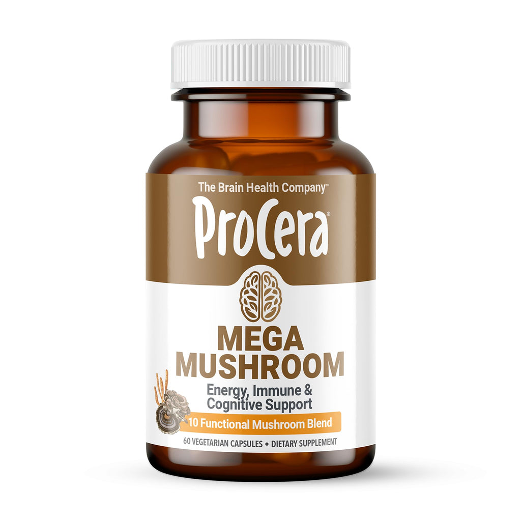 Procera Mega Mushroom Memory & Mental Clarity - 60 Capsules