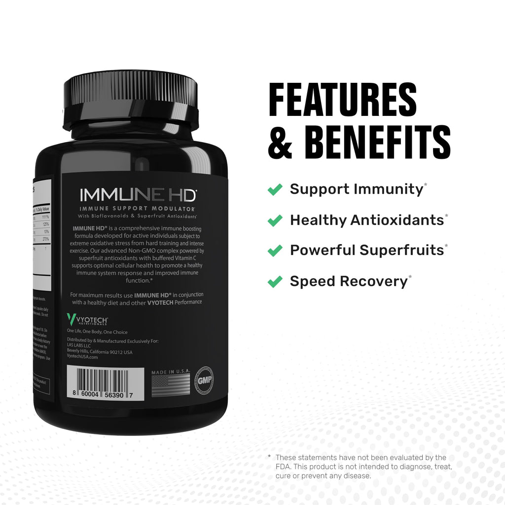 Vyotech Nutritionals Immune HD Support Supplement - 60 Capsules - image 2
