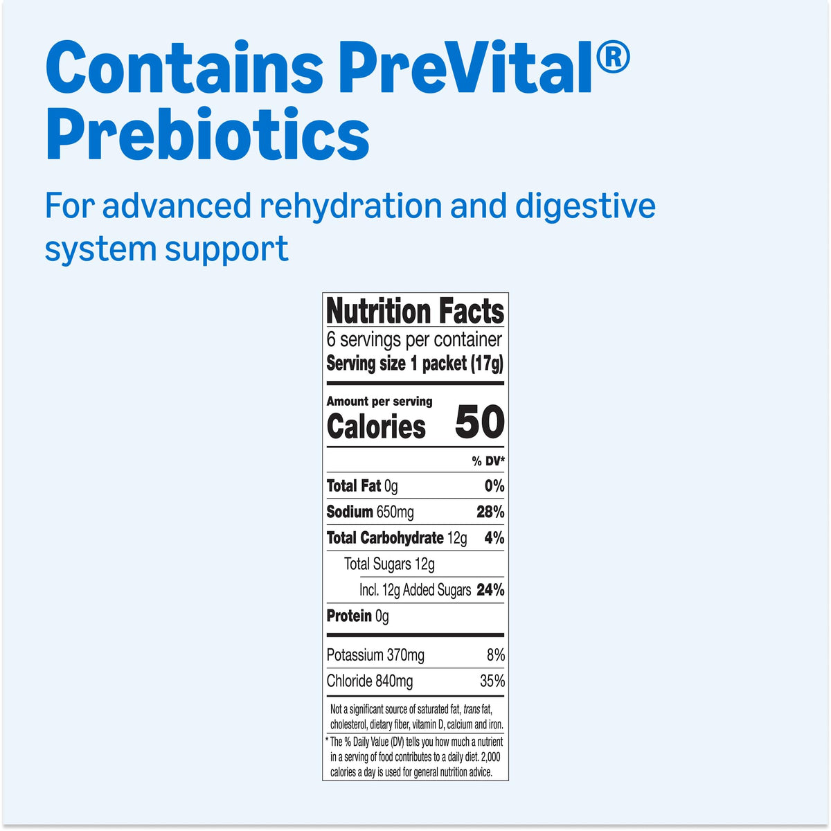 Amazon Basics Advantage Care Electrolyte Powder Packets - 6 Count - image 4