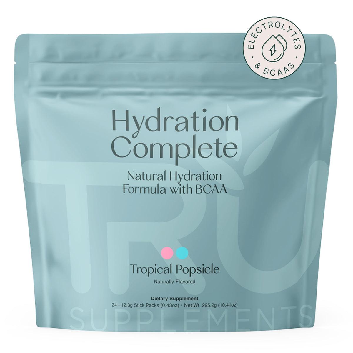 TRU Supplements BCAA, Plant Based Branched Chain Amino Acids