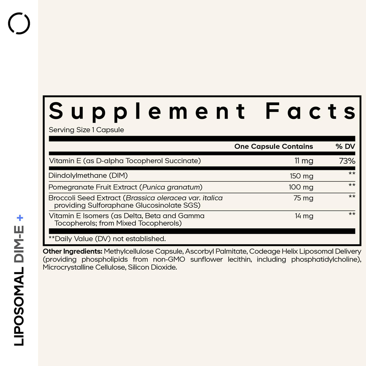 Codeage Liposomal DIM with Vitamin E & Broccoli - 120 Capsules - image 2