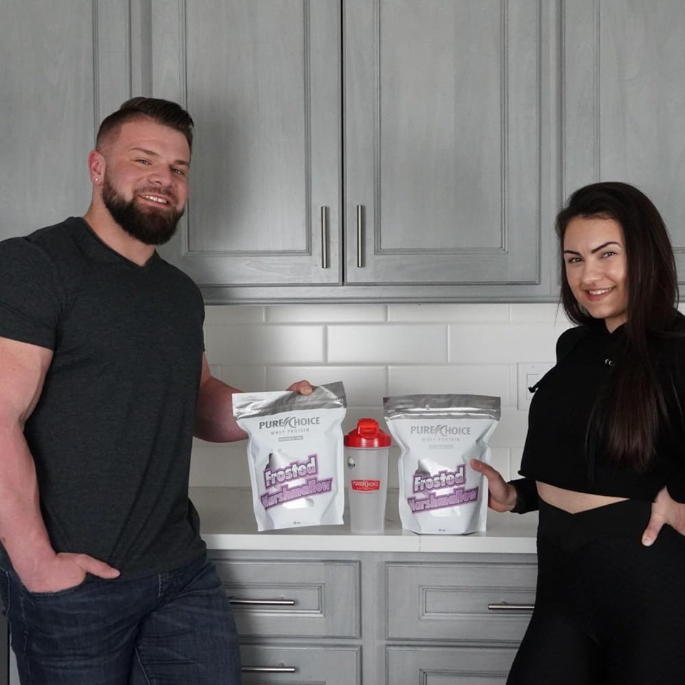 Pure Choice Frosted Marshmallow Whey Protein Isolate Powder - 2 lb - image 5