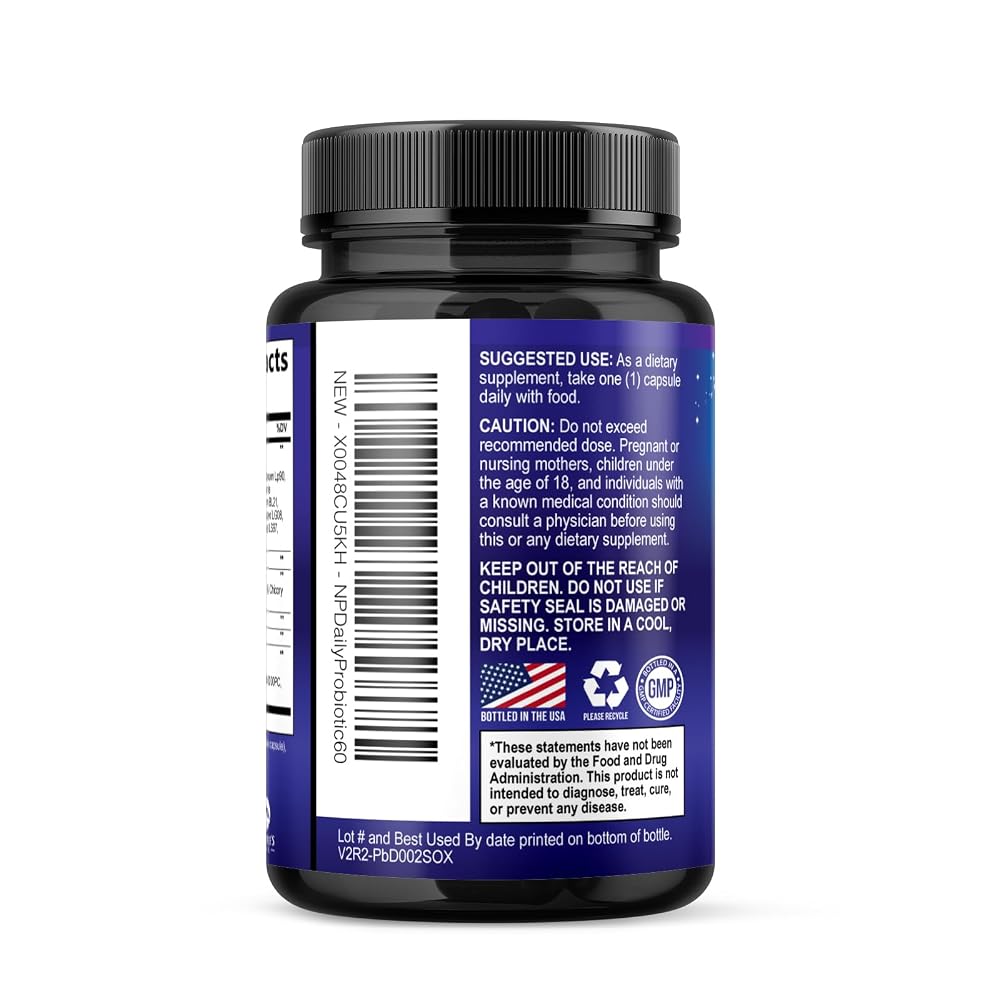 Nature's Peak Probiotics 50 Billion CFU Per Capsule - 10 Premium