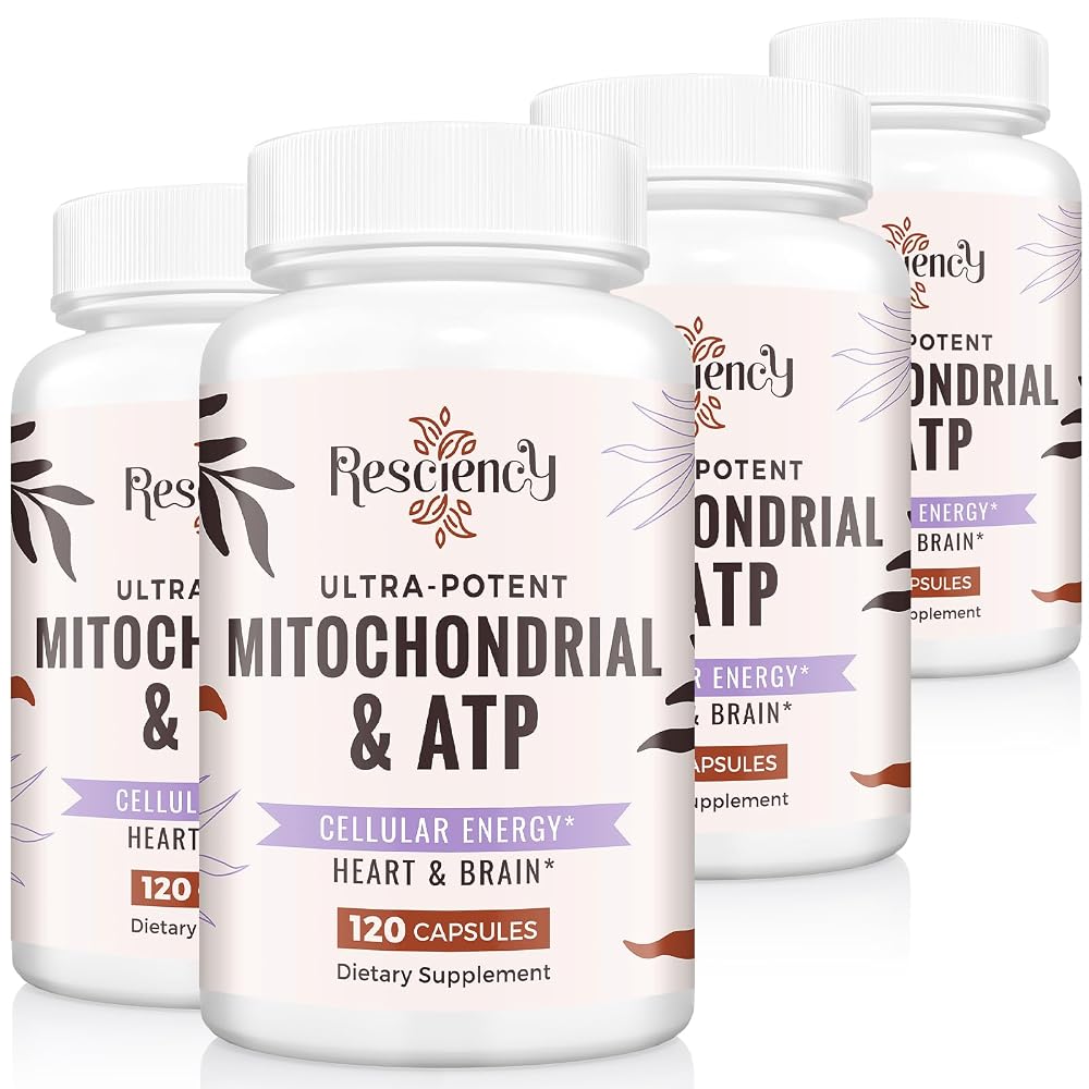 Resciency 2326 MG Mitochondrial Supplements with ATP
