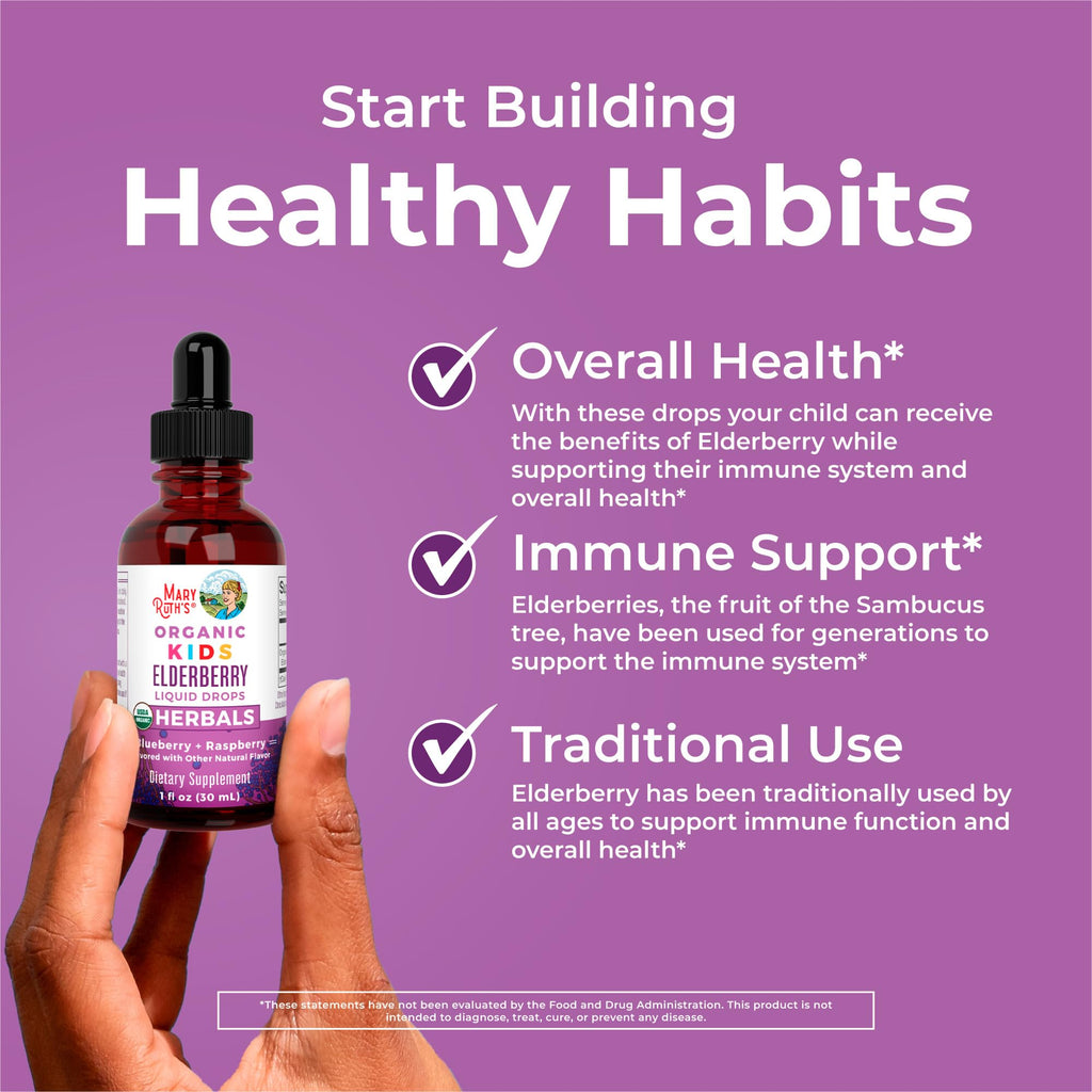 MARYRUTH'S Elderberry Liquid Drops