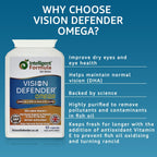 Intelligent Formula Vision Defender Omega-3 Fish Oil - 60 Softgels - image 2