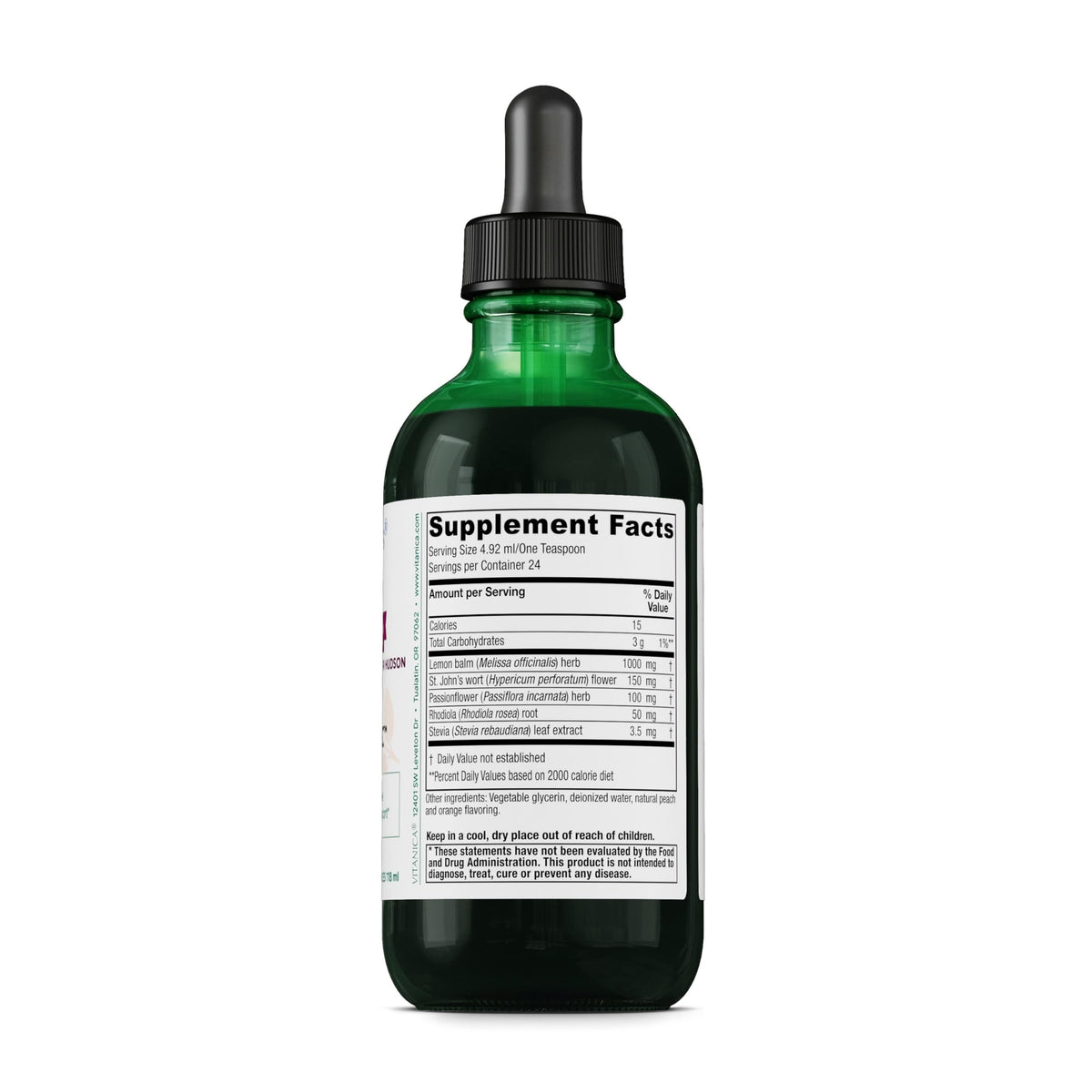 Vitanica Mood Tonic Healthy Mindset Support - 4 fl oz - image 2