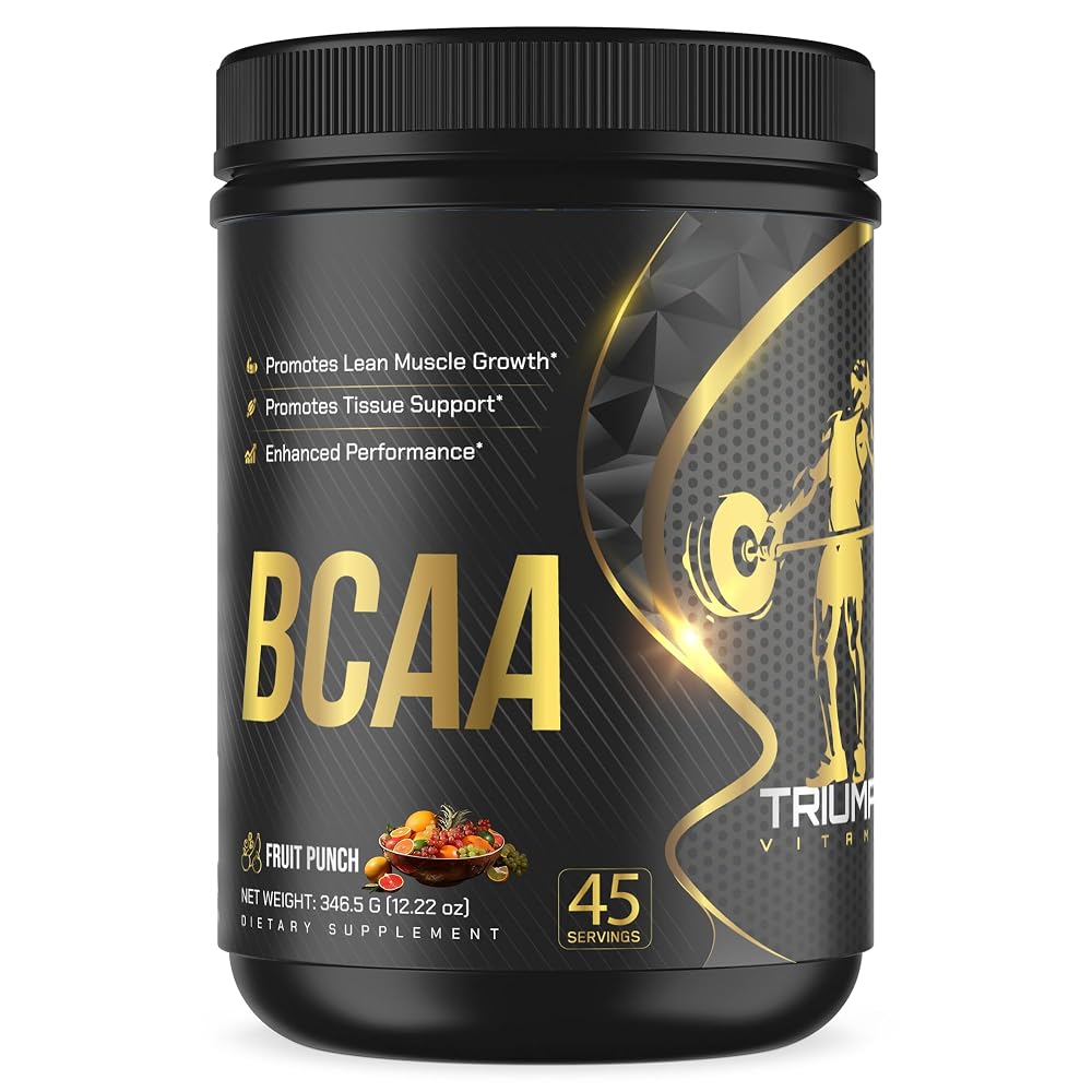 Triumph BCAA Fruit Punch Powder - 7.7 oz