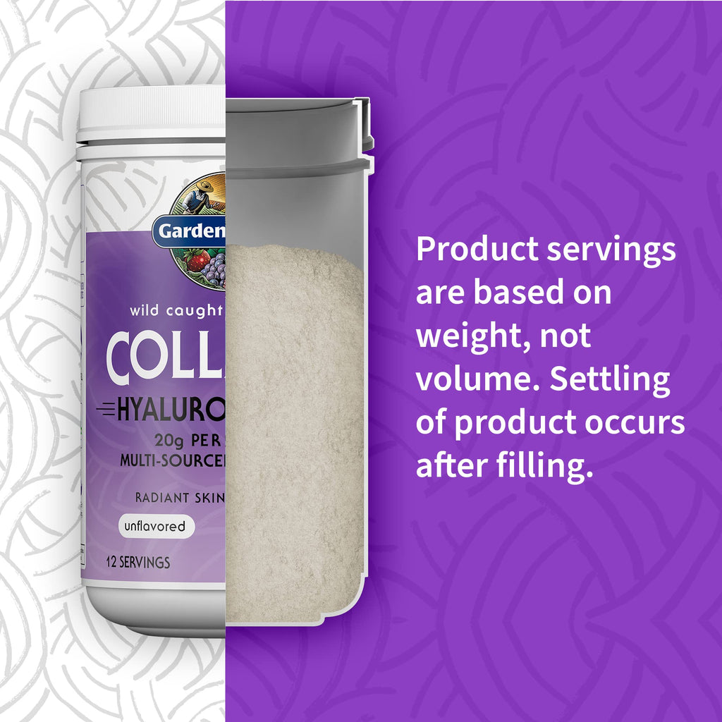 Garden of Life Multi Source Collagen Powder with Hyaluronic Acid - 12 Servings - image 6