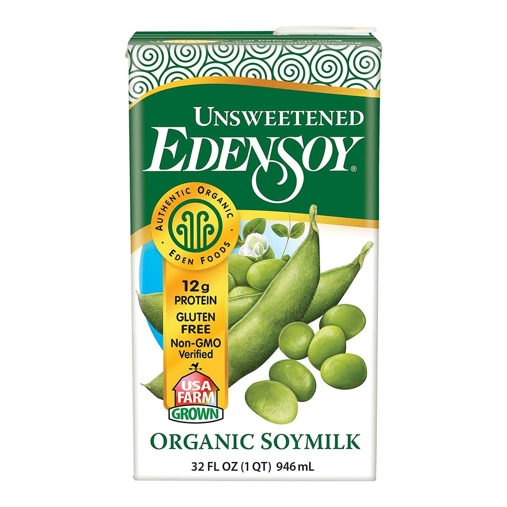 Edensoy Unsweetened Organic Soymilk Non-GMO - 32 fl oz