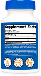 Nutricost Melatonin 3mg Sleep Support - 240 Tablets - image 5