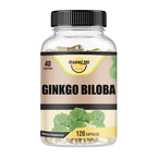 Happi Mi Nutrition Ginkgo Biloba 1800mg Memory Support - 120 Capsules