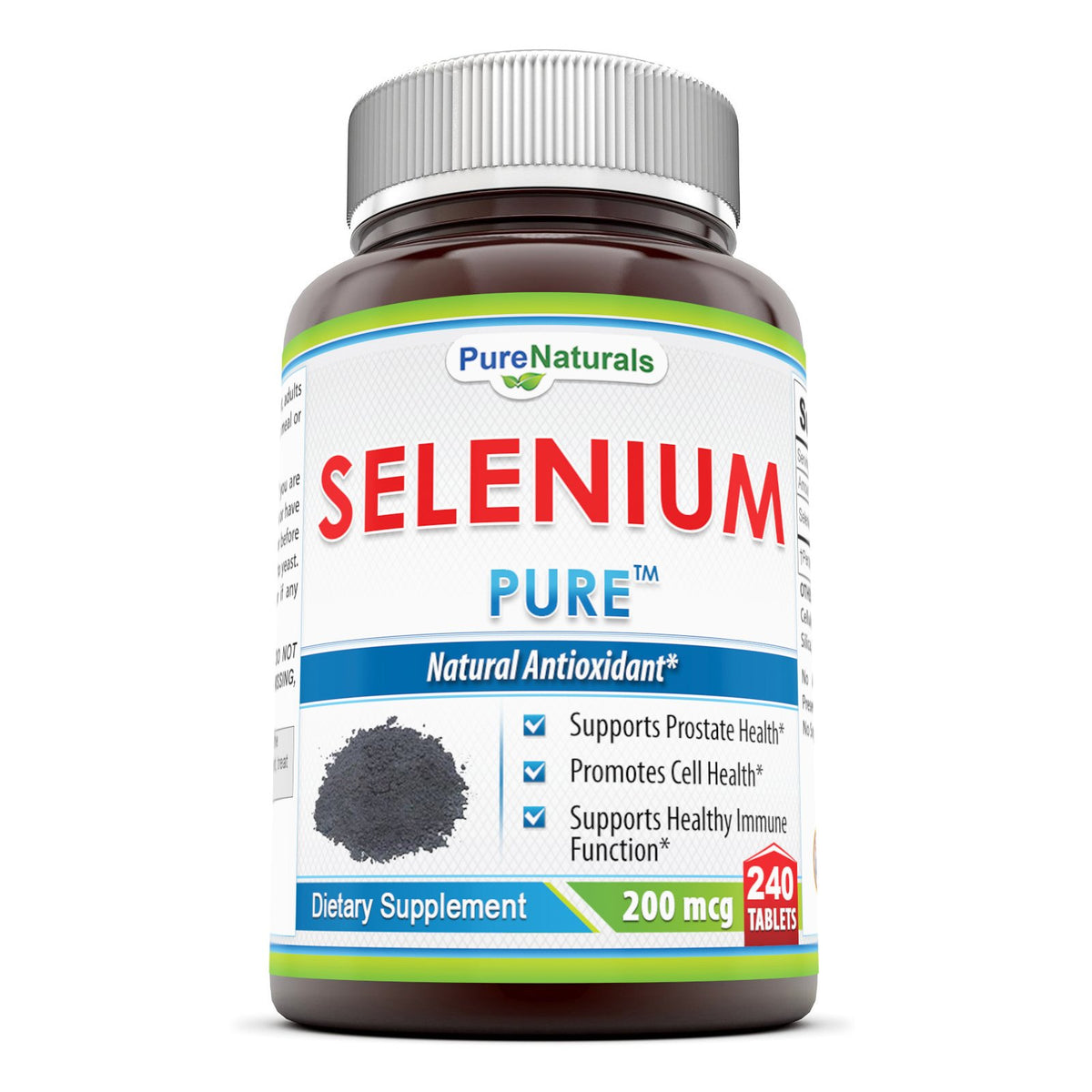 Pure Naturals Selenium 200 mcg Tablets - 240 Count