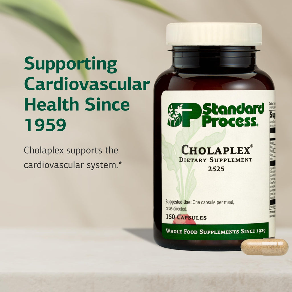 Standard Process Cholaplex Heart & Liver Support - 150 Capsules - image 3