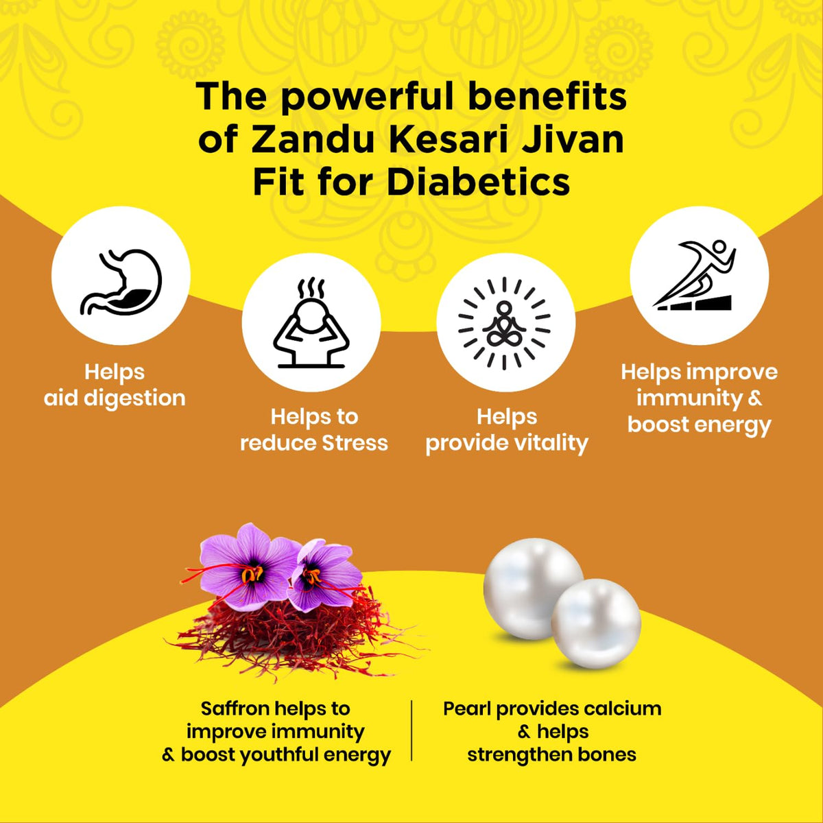 Zandu Kesari Jivan Sugar Free Chyawanprash - 450g - image 4