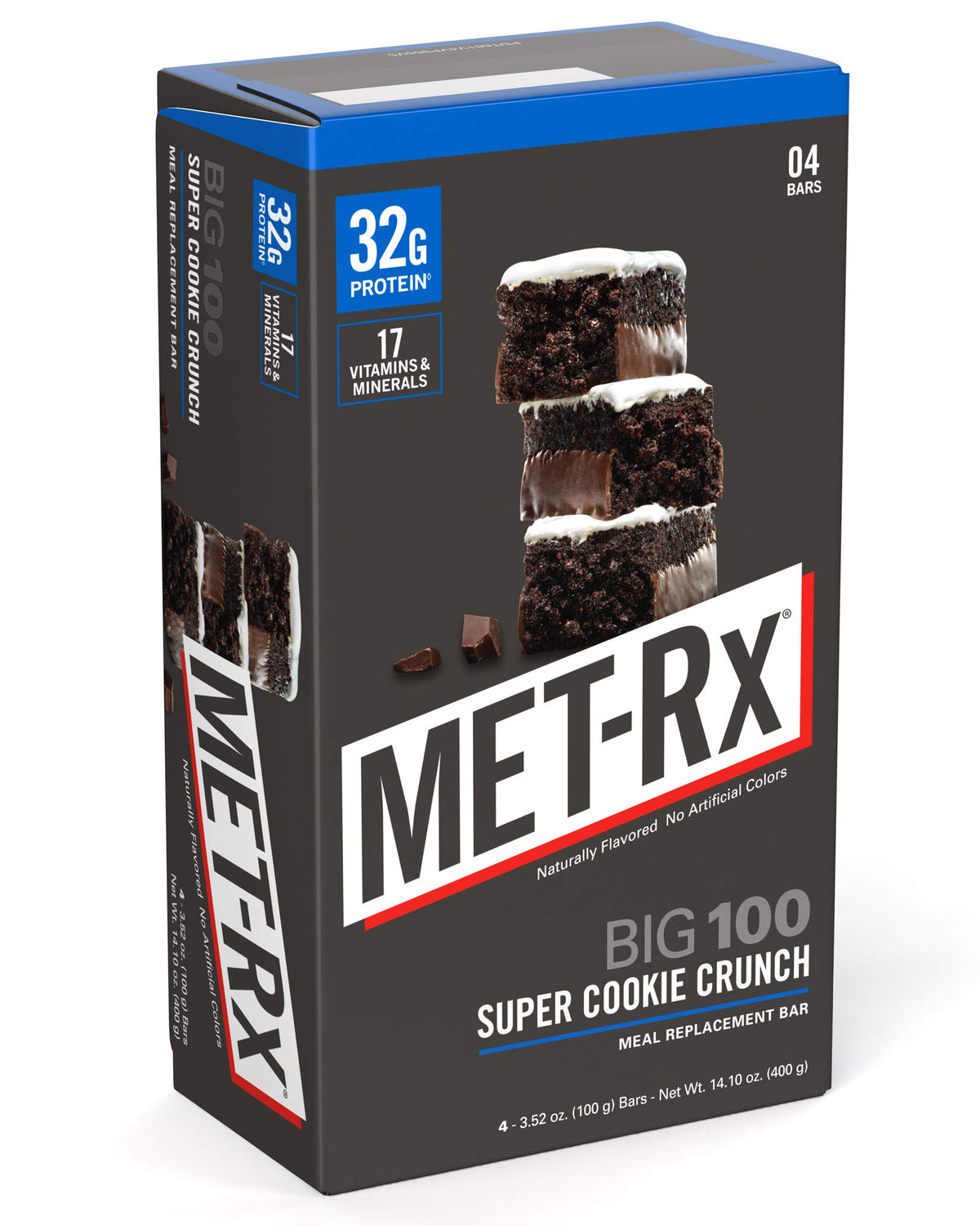 MET-Rx Big 100 Colossal Protein Bar, 32g Protein - 4 Count - image 6