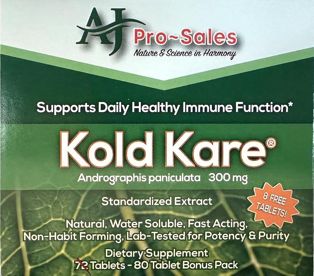 Kold Kare Daily Immune Health Function - 80 Tablets