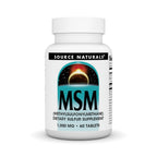 Source Naturals MSM 1000 mg - 60 Tablets