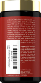 Carlyle Zinc Supplement 100mg with Vitamin C - 180 Softgels - image 3