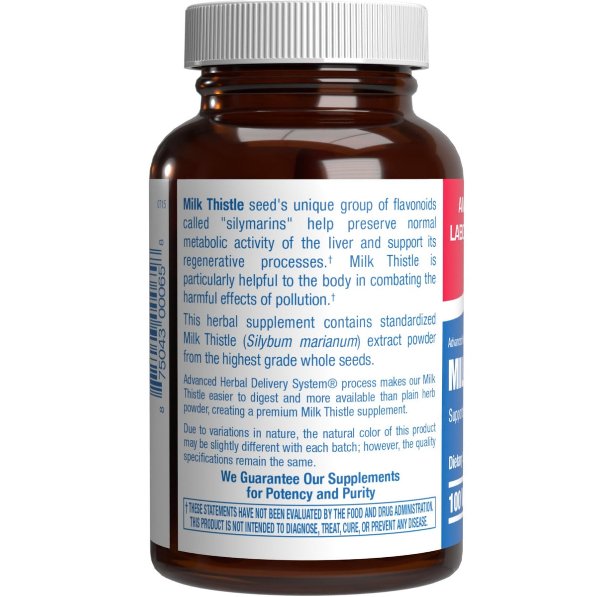 Anabolic Laboratories Silymarin Milk Thistle Extract - 100 Capsules - image 2