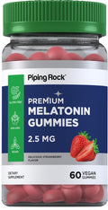 Piping Rock Melatonin Gummies 2.5 mg - 60 Count