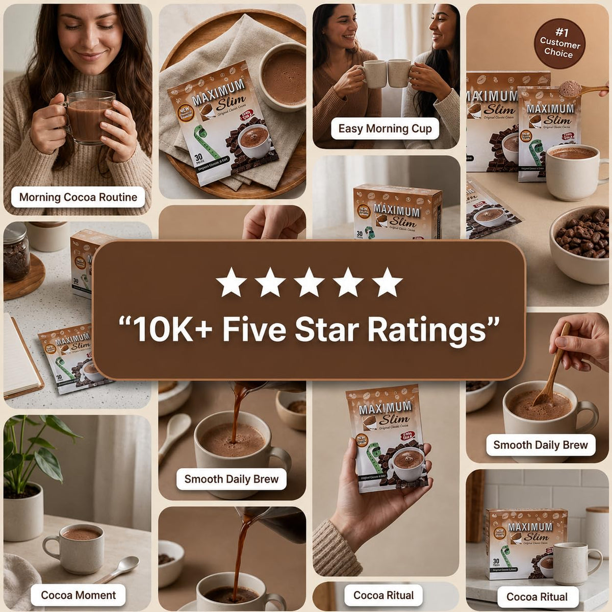 Maximum Slim Premium Instant Cocoa - 30 Packets - image 7