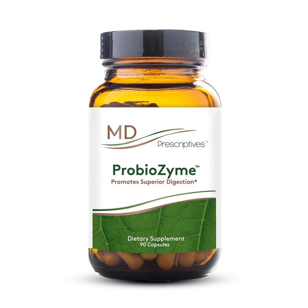 MD Prescriptives ProbioZyme Vegetarian Digestive Enzymes - 90 Capsules