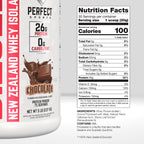 PERFECT SPORTS Diesel Whey Protein Isolate Milk Chocolate - 5 lb - image 2