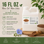GreenHealth Flax Seed Carrier Oil - 16 fl oz - image 8