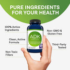 MD.LIFE ADK Vitamin Supplement with D3 and K2 - 90 Capsules - image 7