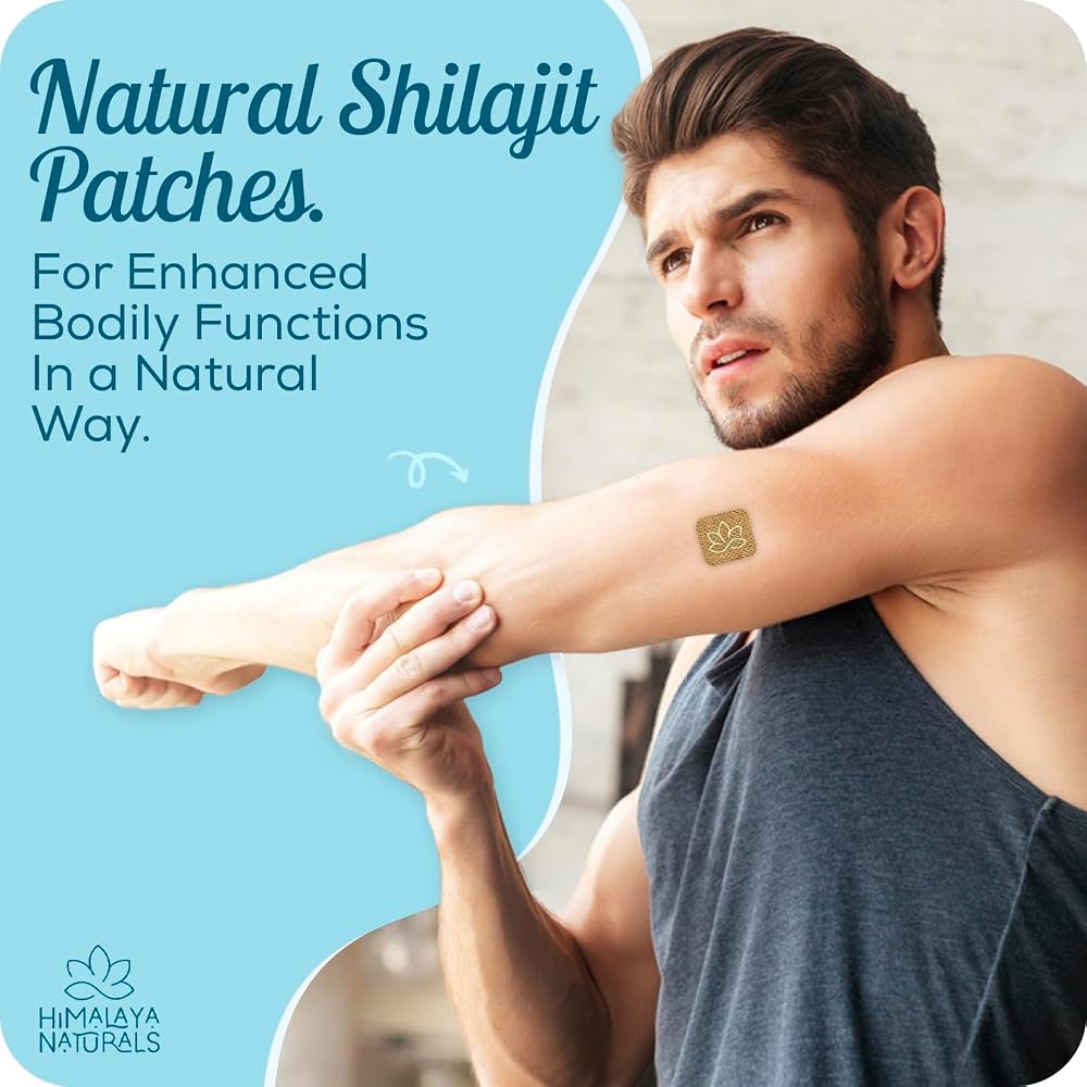 Himalaya Naturals Shilajit Patches Pure Organic - 30-Day Supply - image 2