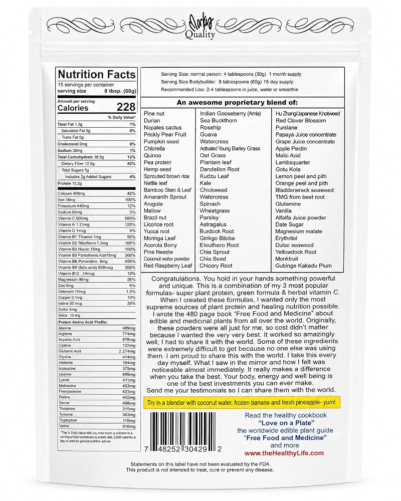 Wild Force GreenPro-C Superfood Powder - 908g - image 2