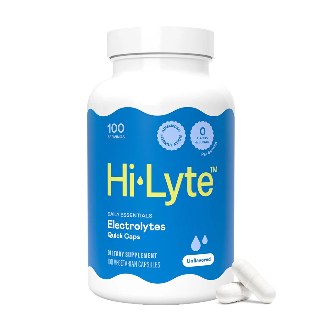 Hi-Lyte Daily Essentials Electrolytes Quick Caps Unflavored - 100 Capsules