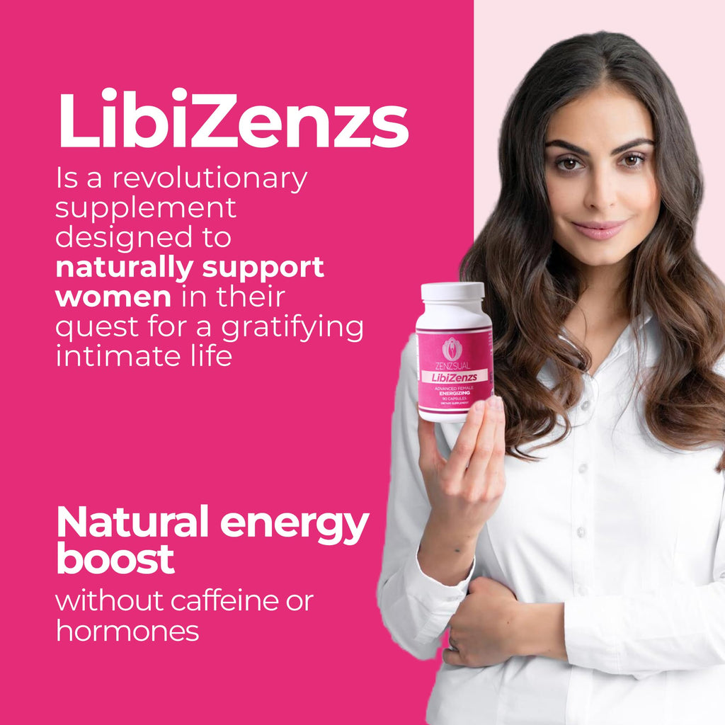 ZENZSUAL Libizenzs Plant-Based Energy Support for Women - 90 Capsules - image 6