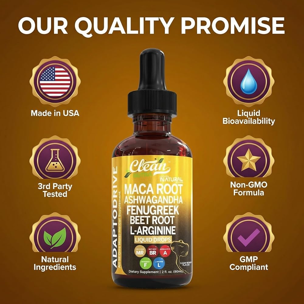 Clean Nutraceuticals Maca Root Liquid Drops with Ashwagandha - 2 Fl Oz - image 7