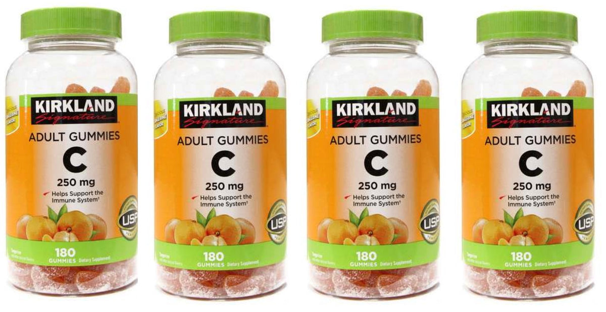 Kirkland Signature Vitamin C 250 mg Gummies - 720 Count
