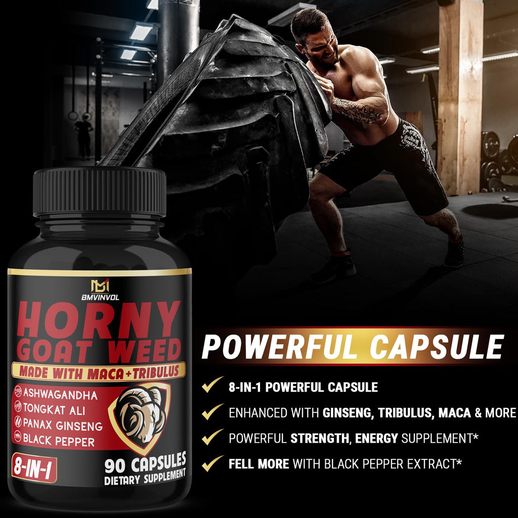 BMVINVOL Horny Goat Weed with Maca